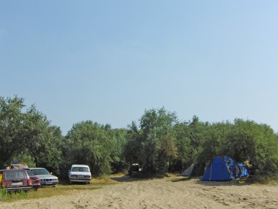 Отдых с палаткой в Витязево